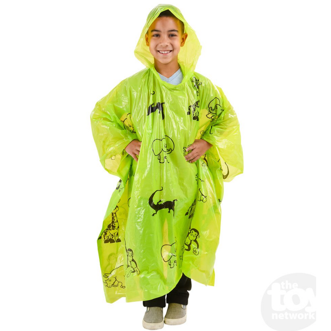 Zoo Poncho 51.5" X 36"