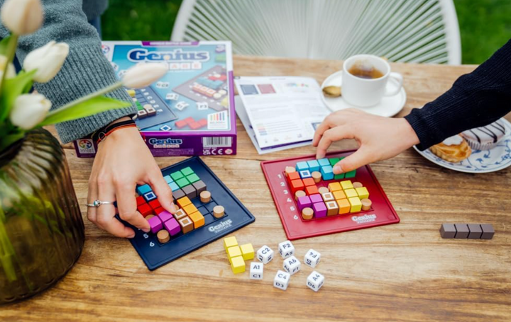 The Genius Square STEM Puzzle Game for ages 6+