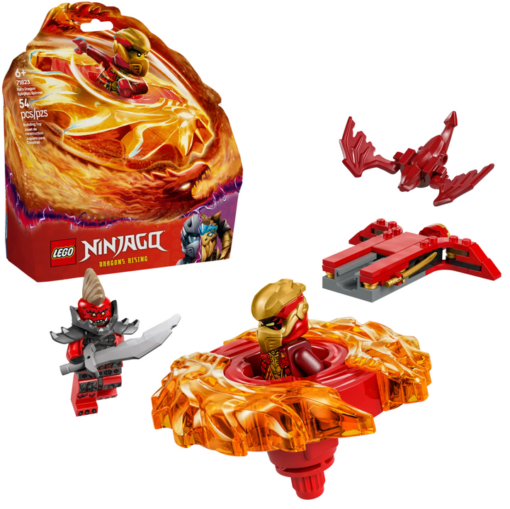 LEGO® NINJAGO® Kai’s Dragon Spinjitzu Spinner (71823)