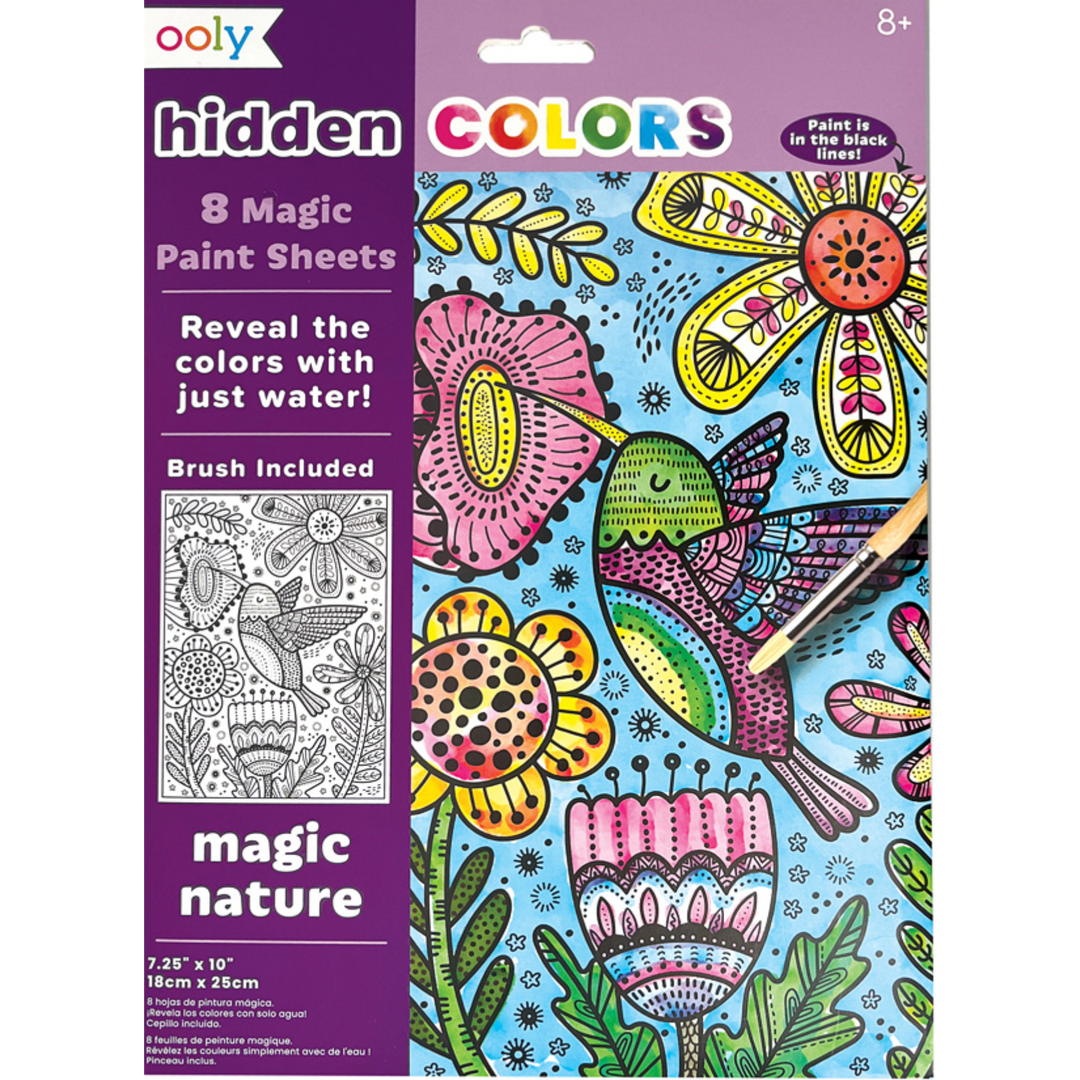 HIDDEN COLORS MAGIC PAINT SHEETS MAGIC