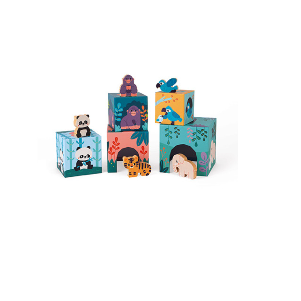 PYRAMID AND ANIMALS FIGURINES - WWF COLLABORATION