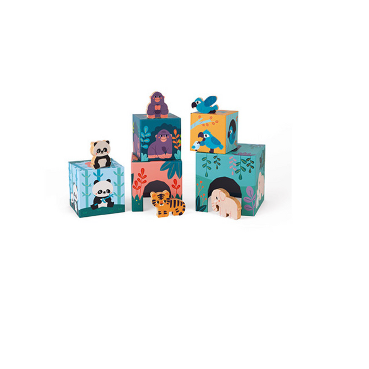 PYRAMID AND ANIMALS FIGURINES - WWF COLLABORATION