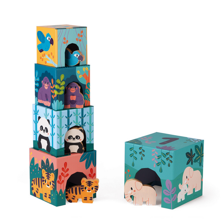 PYRAMID AND ANIMALS FIGURINES - WWF COLLABORATION