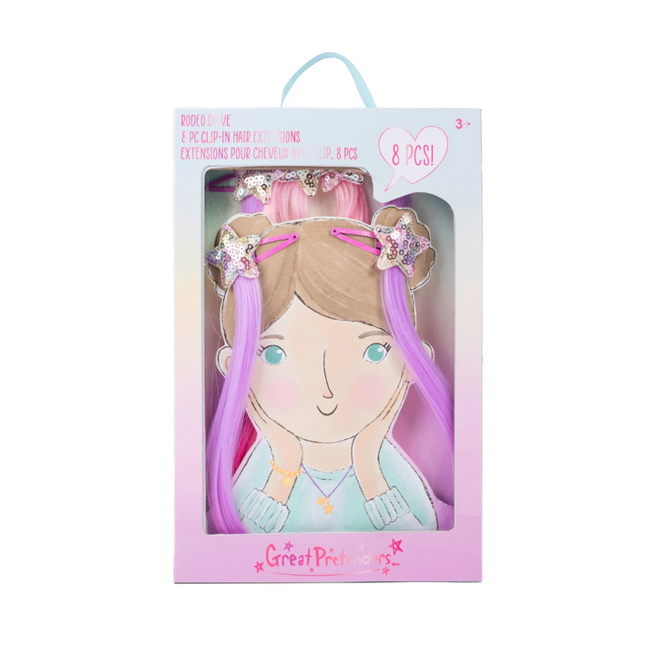 Rodeo Drive Multi Colour Clip In Extensions