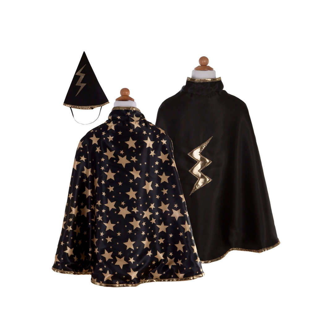 Reversible Wizard Cape and Hat