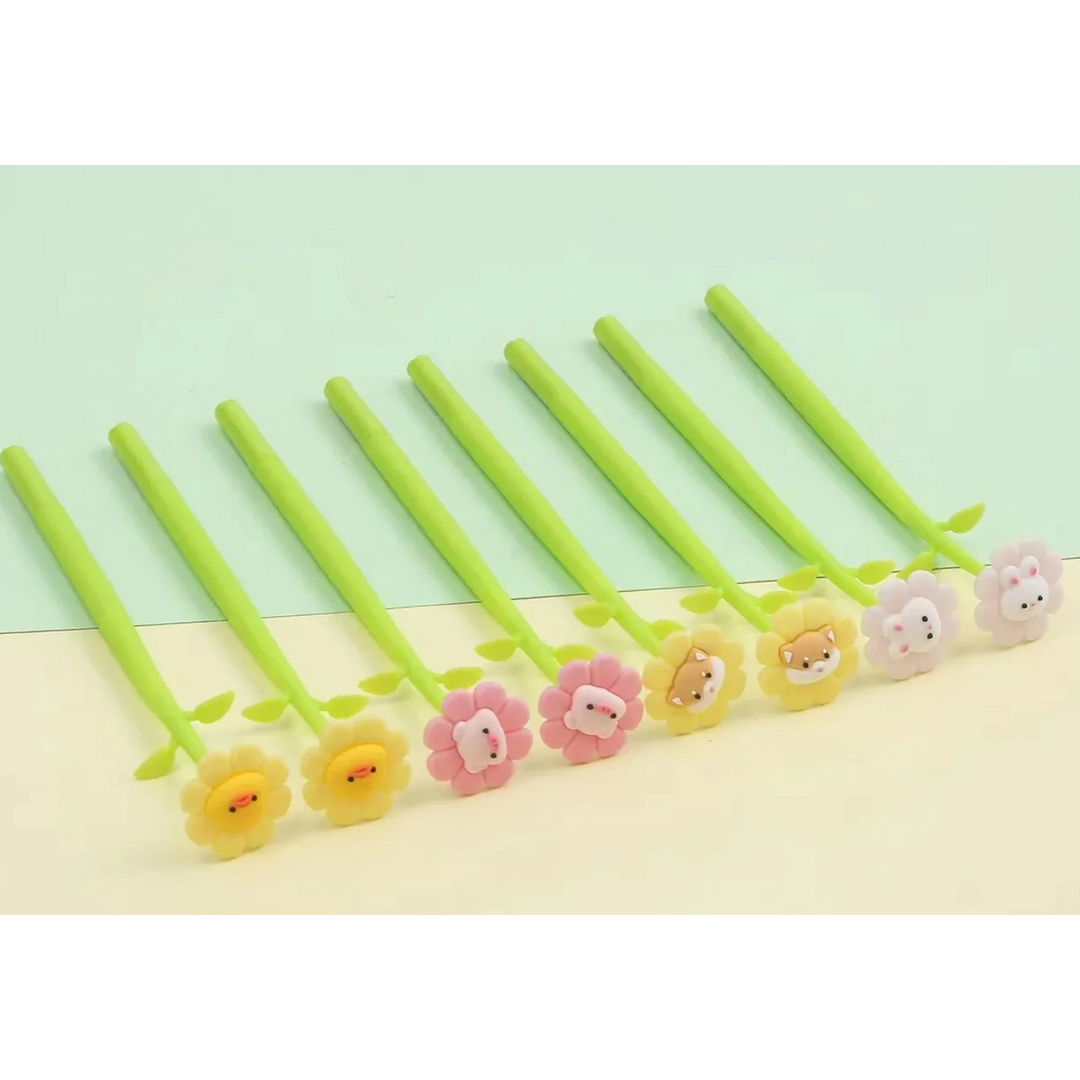 Flowering Animals Wiggle Gel Pen