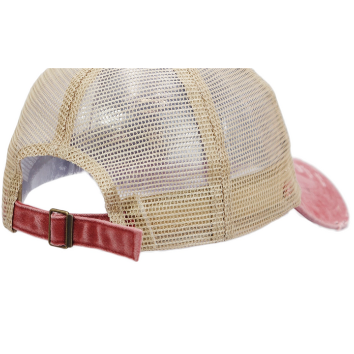 Youth Three Tone Distressed Trucker Hat