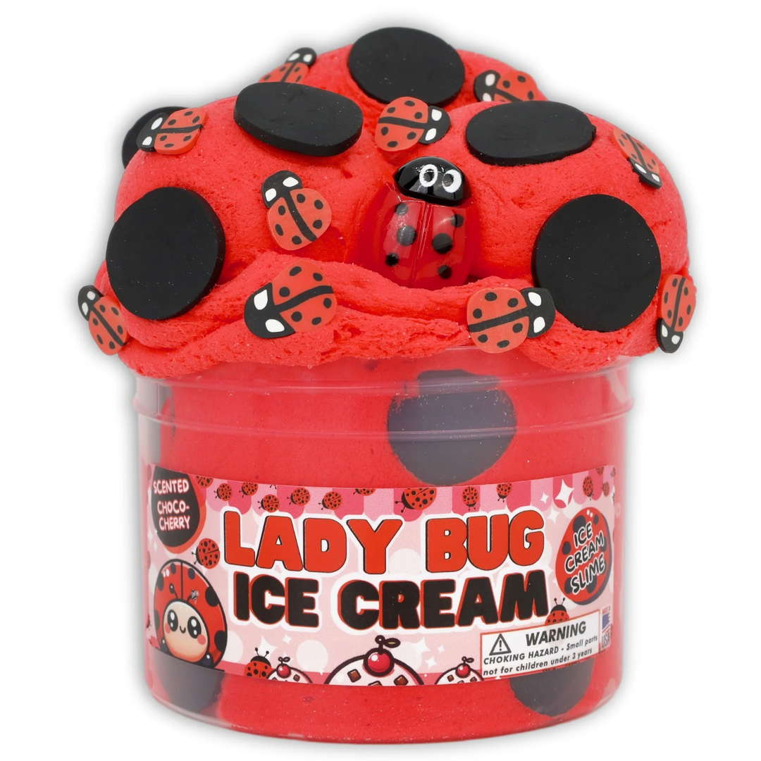 Dope Slimes Ladybug Ice Cream