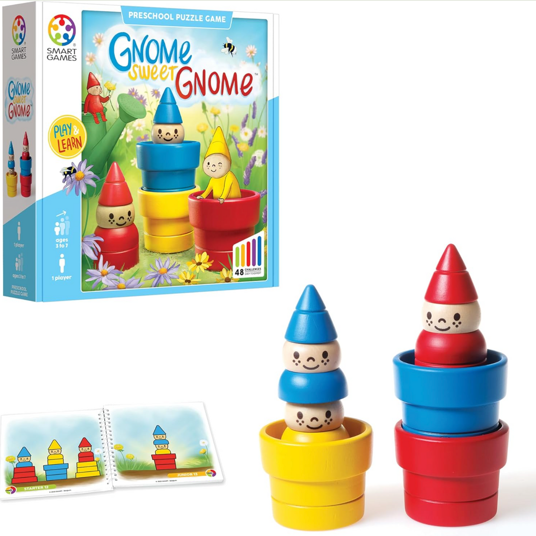Gnome Sweet Gnome Wooden Deduction Game