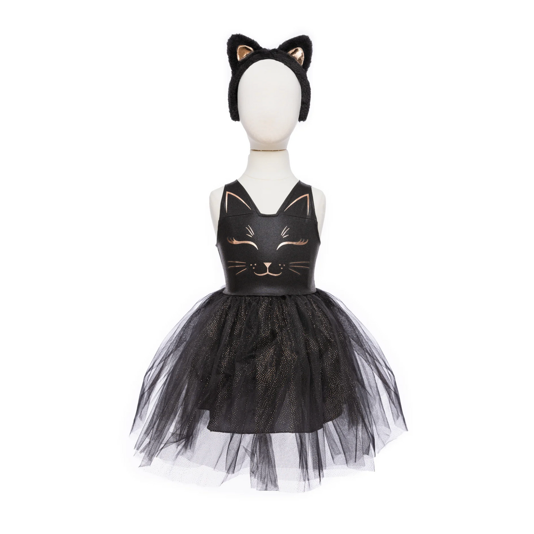 Black Cat Dress & Headpiece