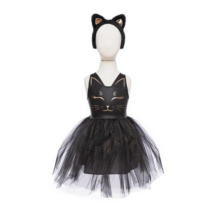 Black Cat Dress & Headpiece