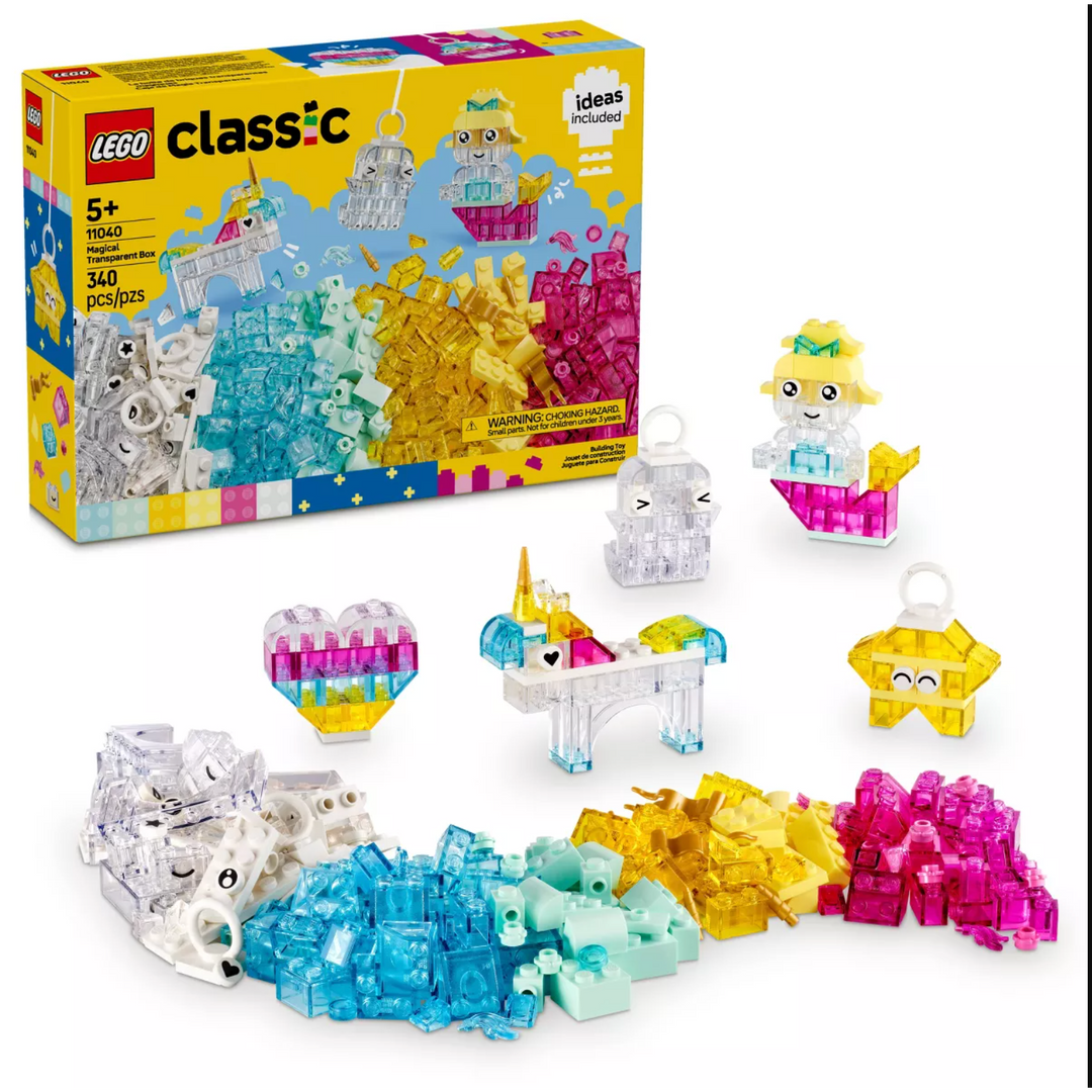 LEGO Classic Magical Transparent Box Toy 11040