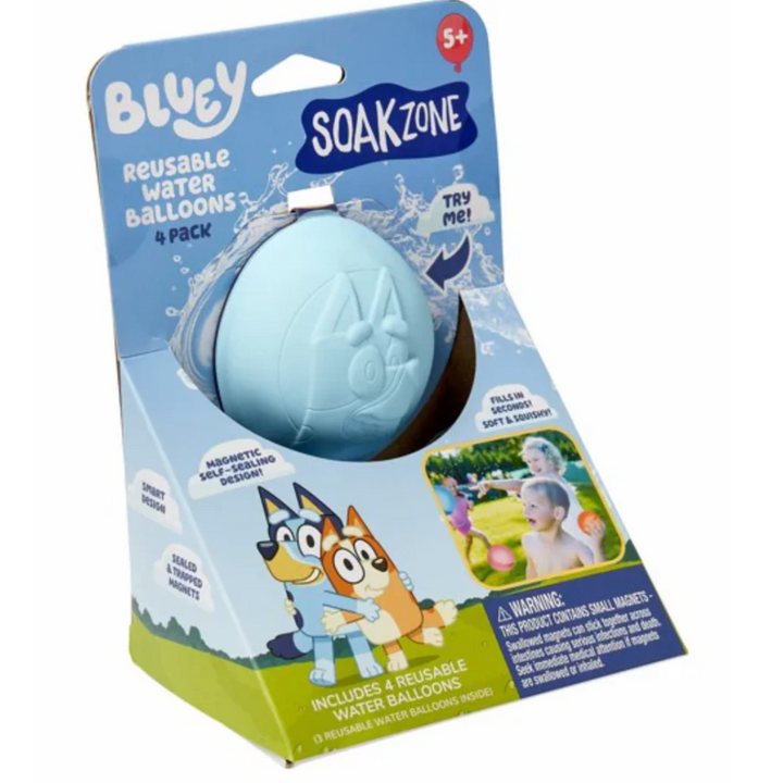 Soak Zone™ Reusable Water Balloons 4-Pack