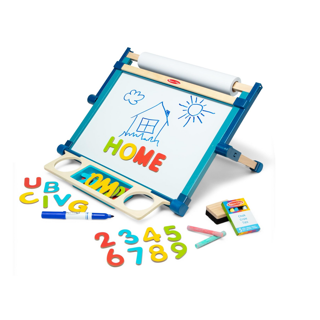 Melissa & Doug Deluxe Double-Sided Tabletop Easel