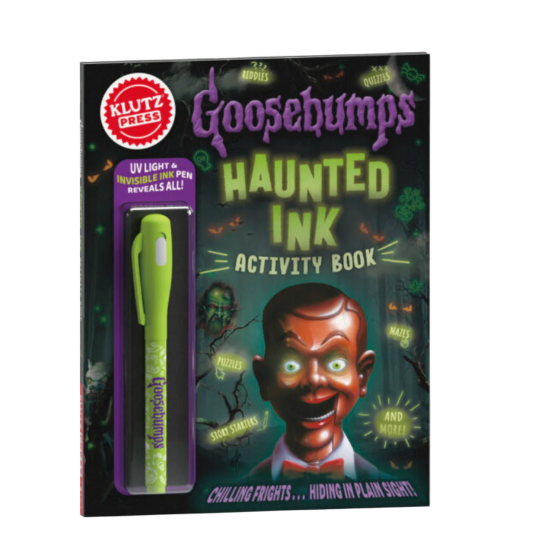 Goosebumps Haunted Ink Activity Book