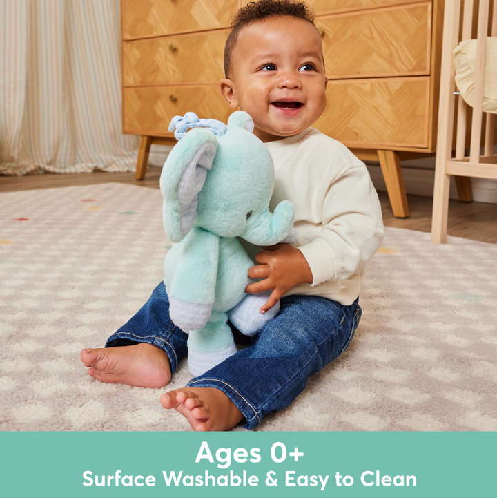 Safari Friends Pull-Down Musical Plush (Plays Brahms` Lullaby), 12 in