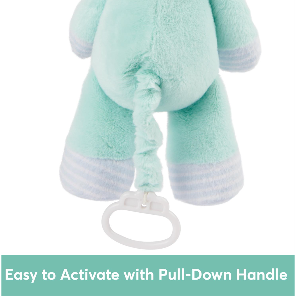 Safari Friends Pull-Down Musical Plush (Plays Brahms` Lullaby), 12 in