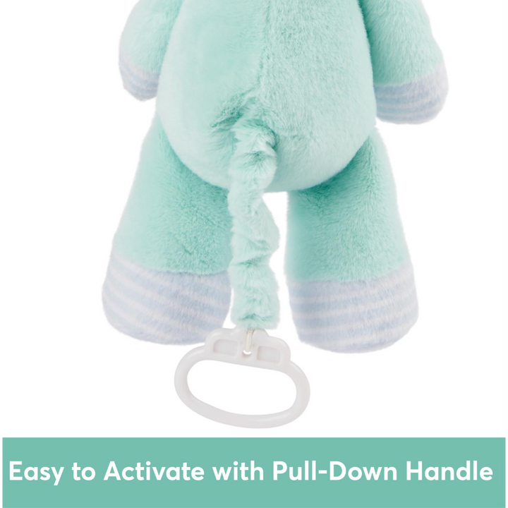 Safari Friends Pull-Down Musical Plush (Plays Brahms` Lullaby), 12 in