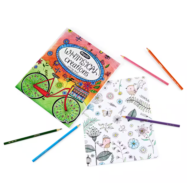 Crayola Whimsical Creations Coloring Book