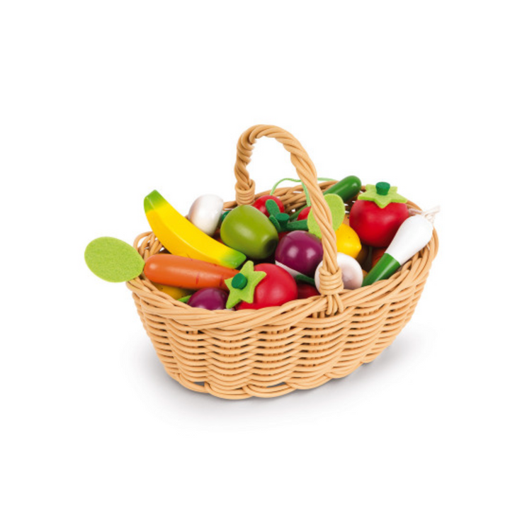 24 Pcs Fruits and Vegetables Basket