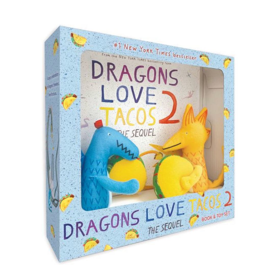 Dragons Love Tacos 2 : Book & Toy set
