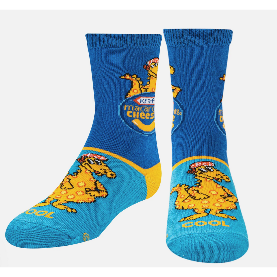 Kraft Mac & Cheese Kids Crew Socks