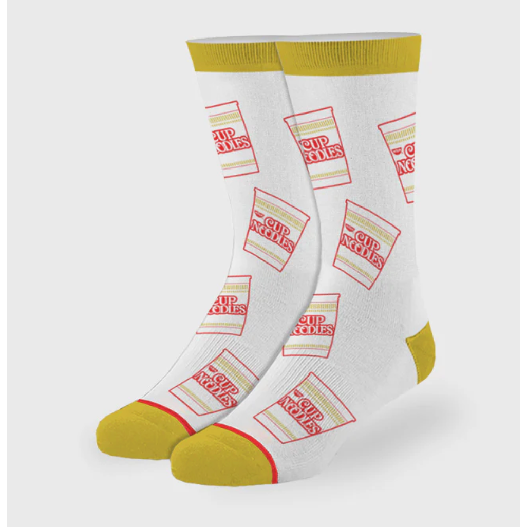 Cup Noodles All Over crew socks