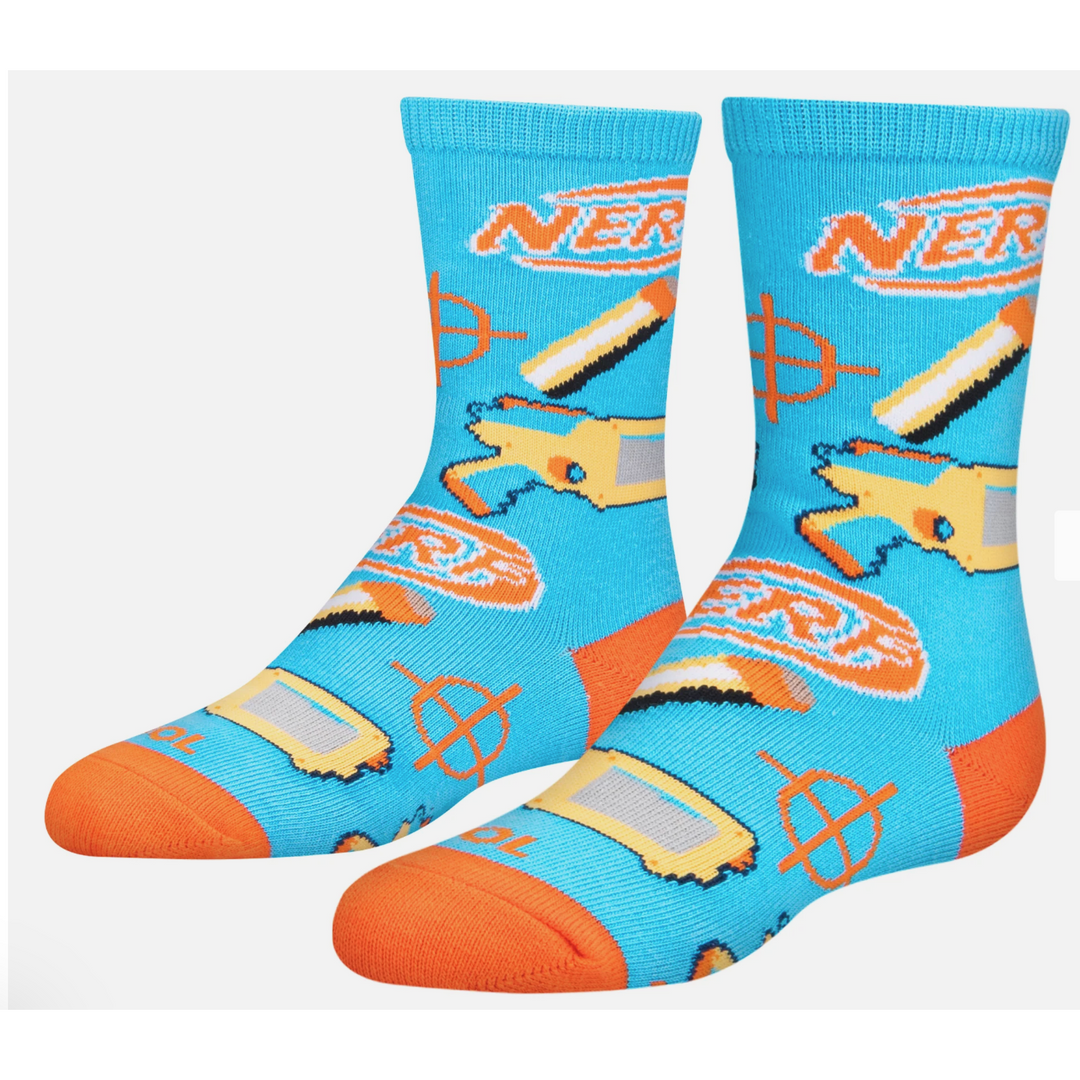 Nerf Blasters Kids Crew Socks