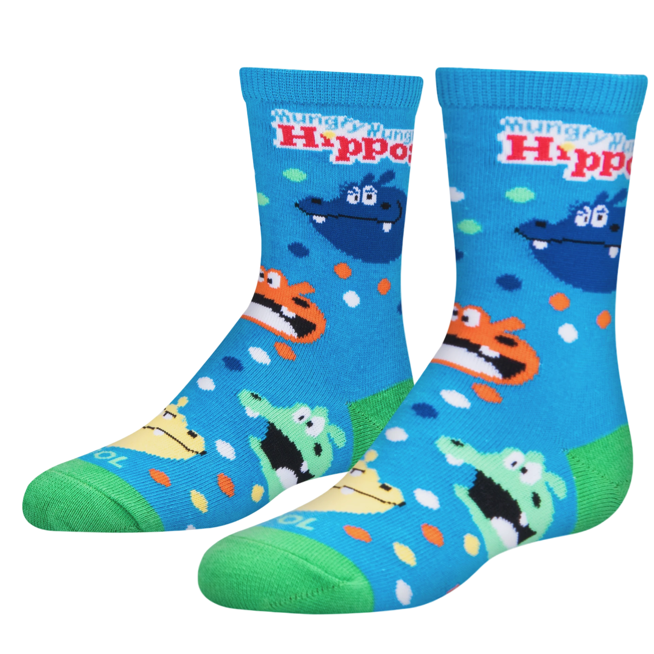 Hungry Hungry Hippos the board game socks for kids 4-7 Years