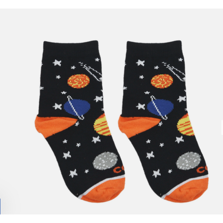 Planets Little Kids Crew Socks