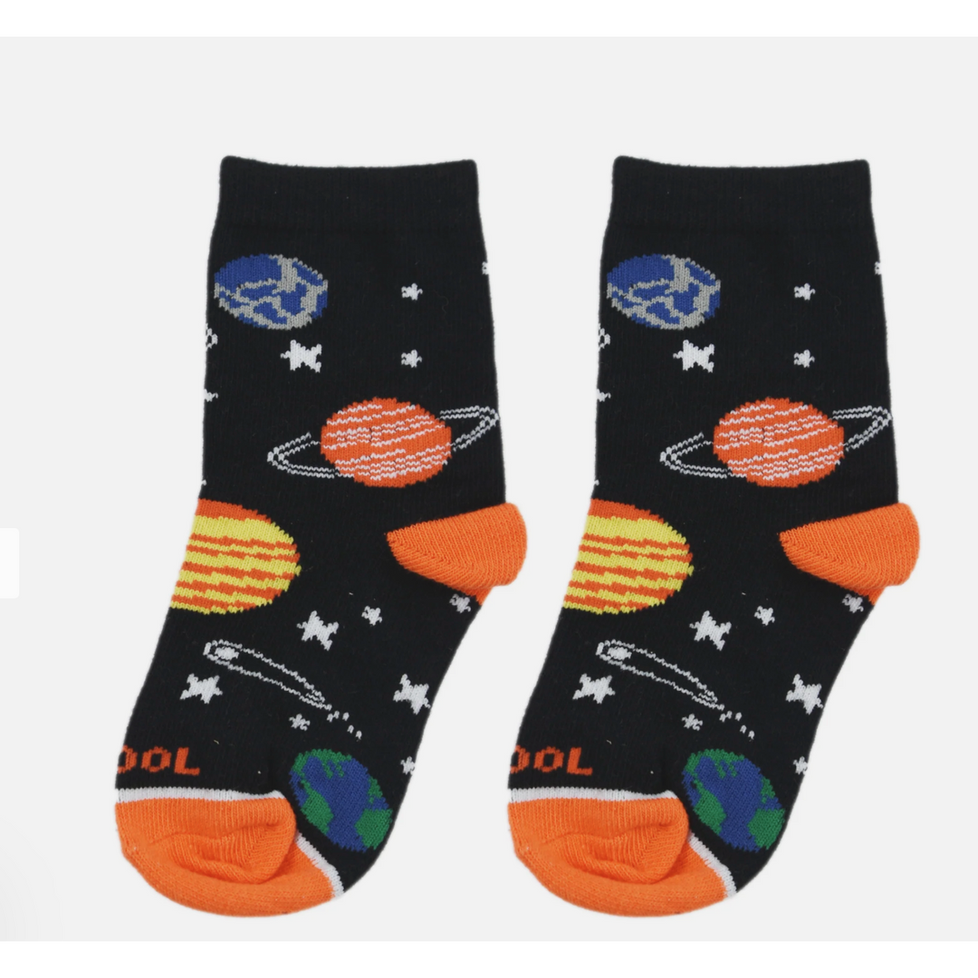 Planets Little Kids Crew Socks