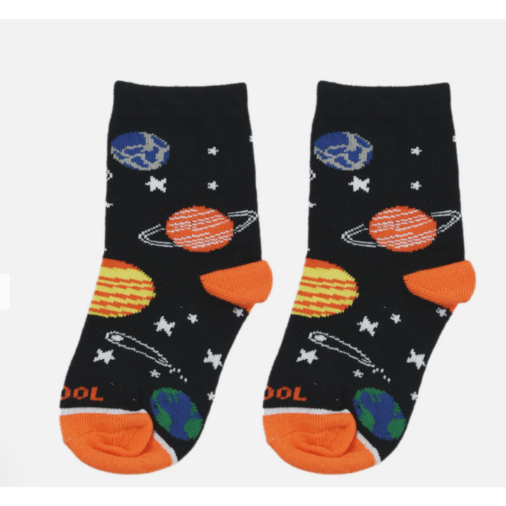 Planets Little Kids Crew Socks