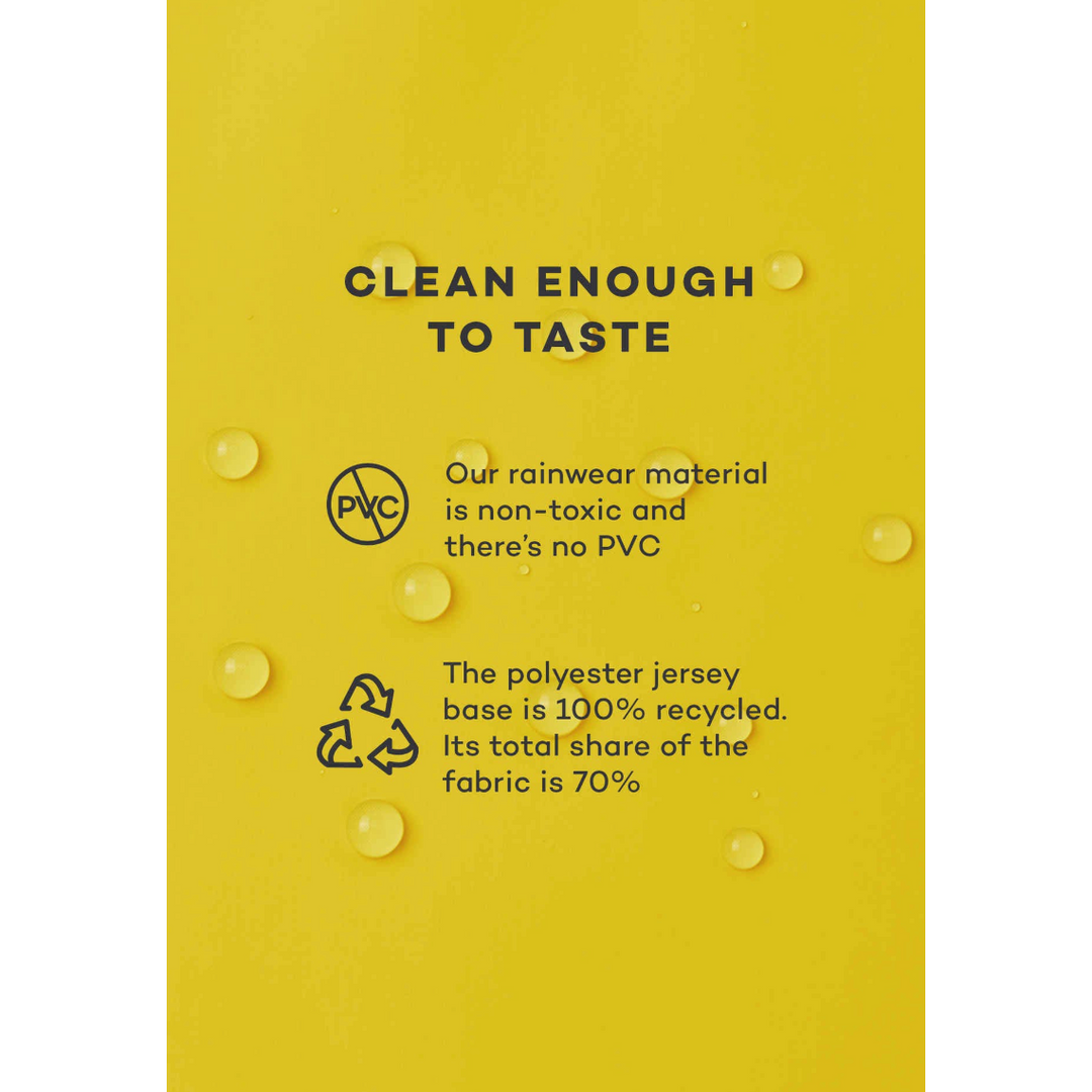 Lampi - Waterproof Rubber Rain Jacket