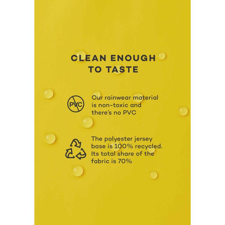 Lampi - Waterproof Rubber Rain Jacket