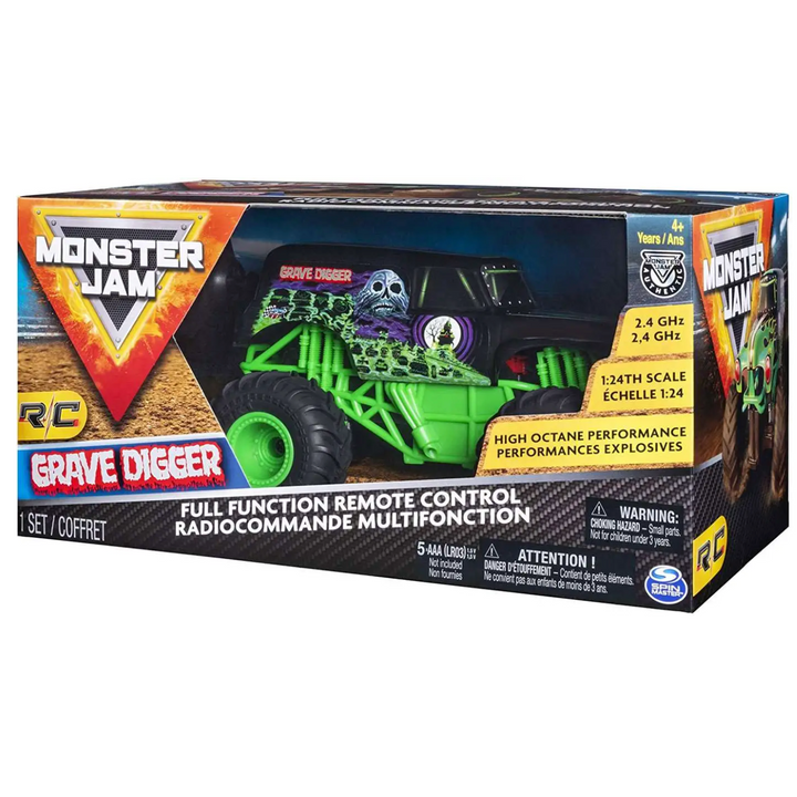 Monster Jam Remote Control 1:24 Scale
