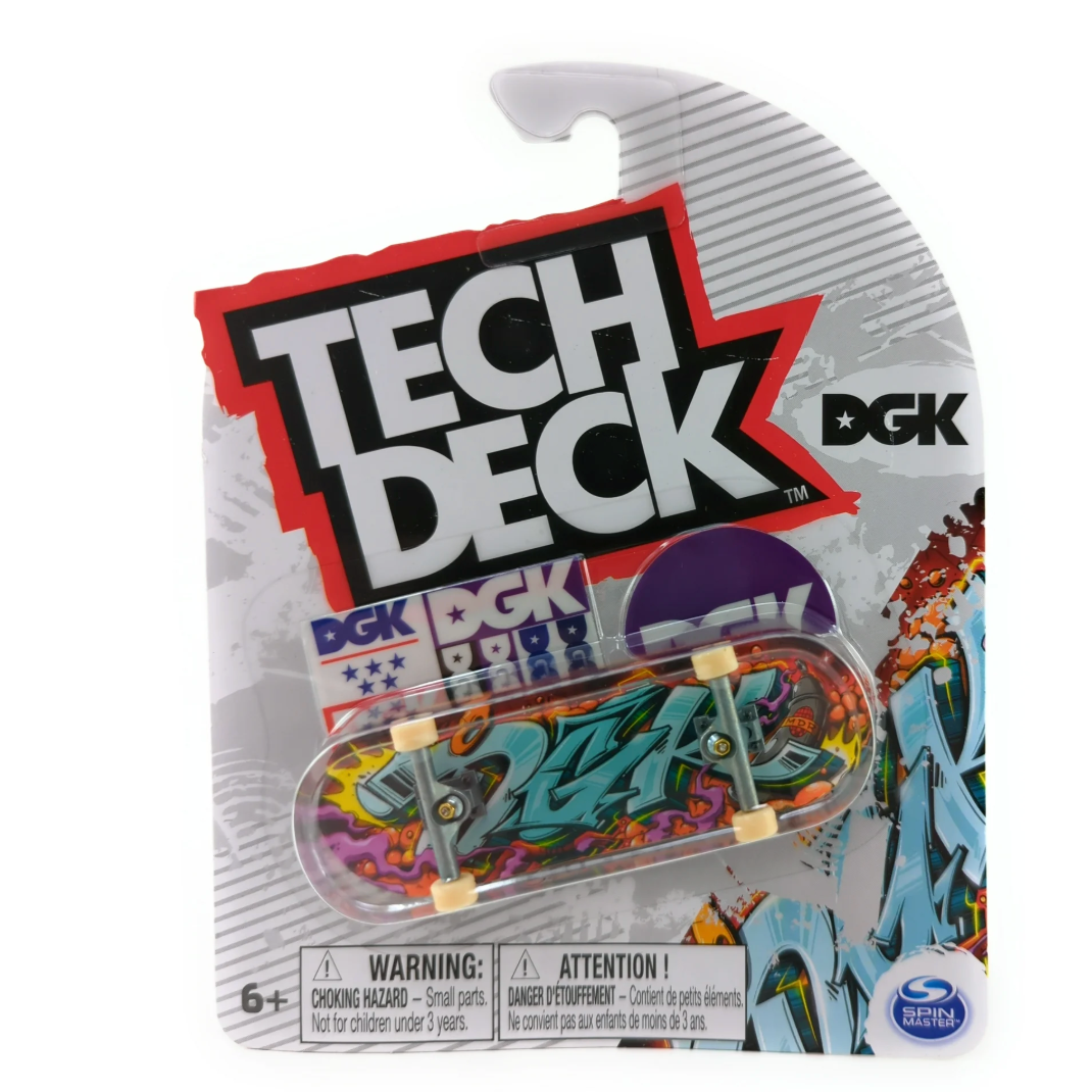 Tech Deck DGK fingerboard in packaging with visible branding