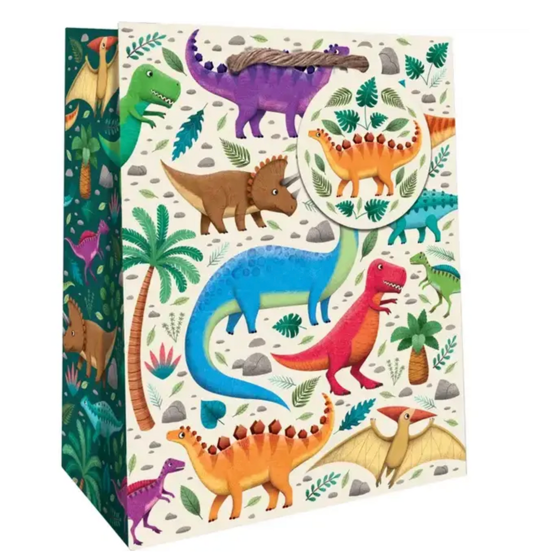 JILLSON ROBERTS Totes - Medium - Dinosaurs