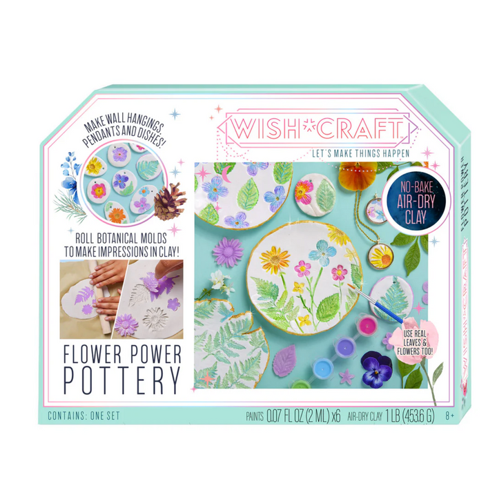 Wish*Craft Flower Power Pottery