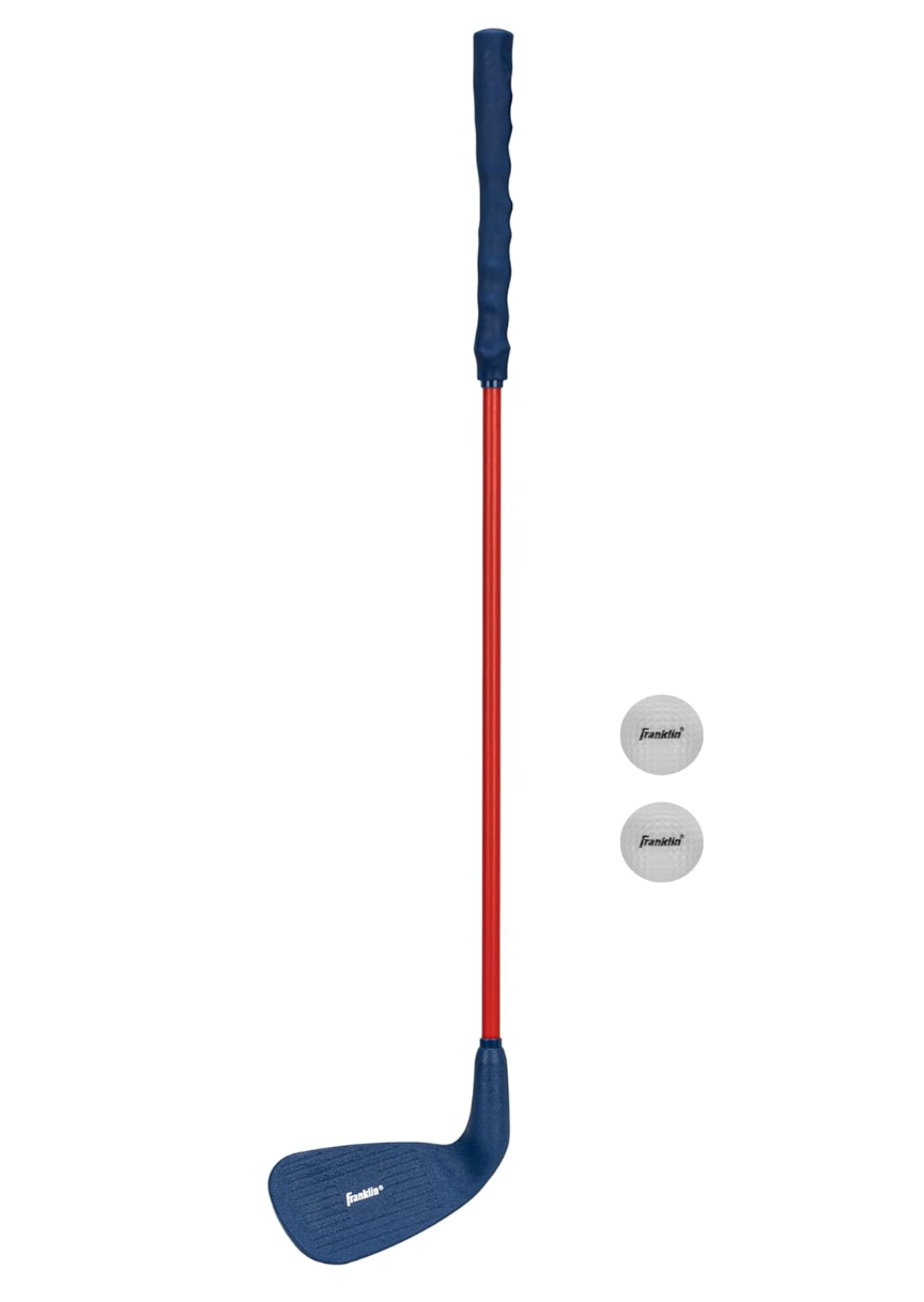 Franklin Sports Kids Golf Set, 28" Club with Oversized Club Head & 2 Foam Golf Balls