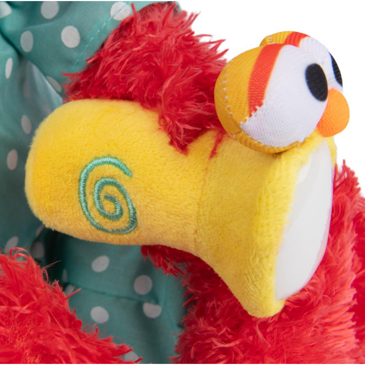 Bedtime Elmo Plush with Glow-in-the-Dark Pajamas & LED Flashlight (12")