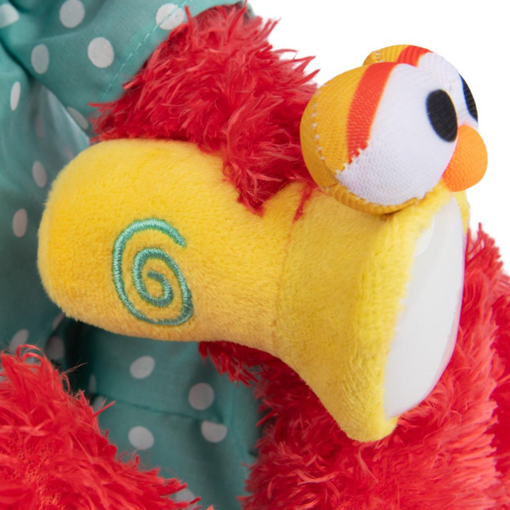 Bedtime Elmo Plush with Glow-in-the-Dark Pajamas & LED Flashlight (12")