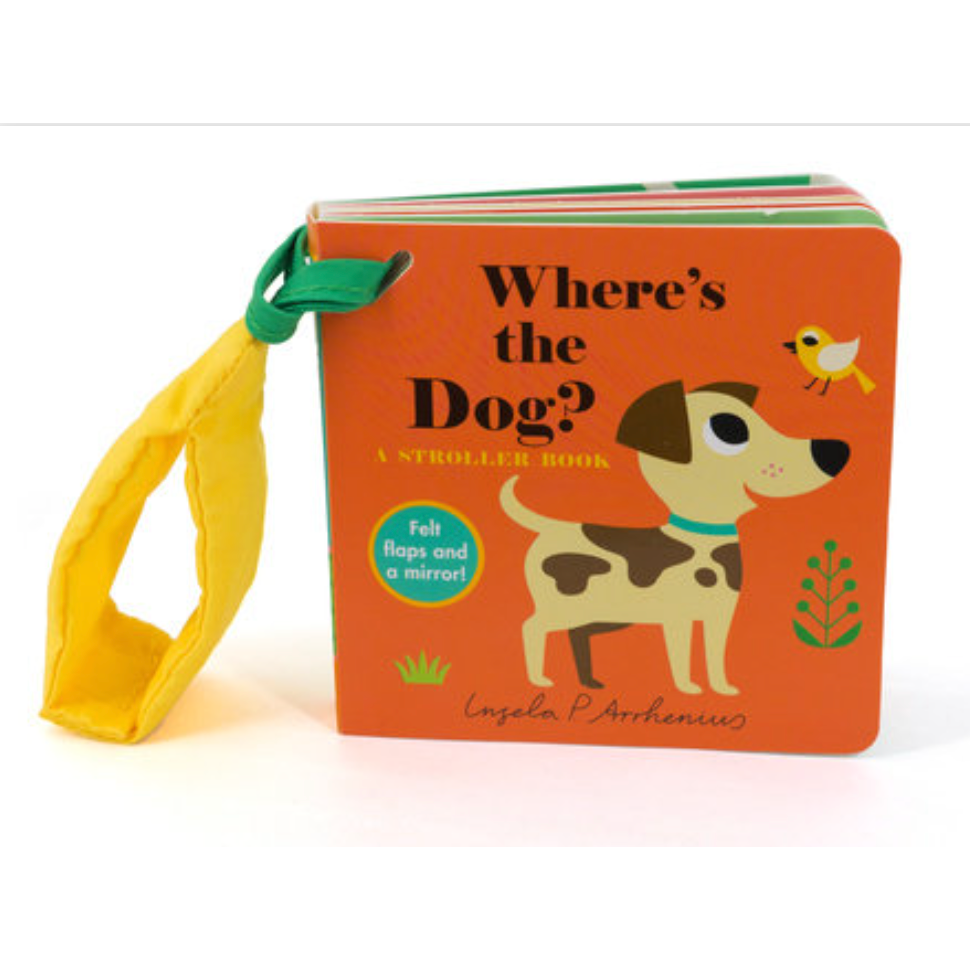Where's the dog , board book for the stroller. Cute hide and seek book
