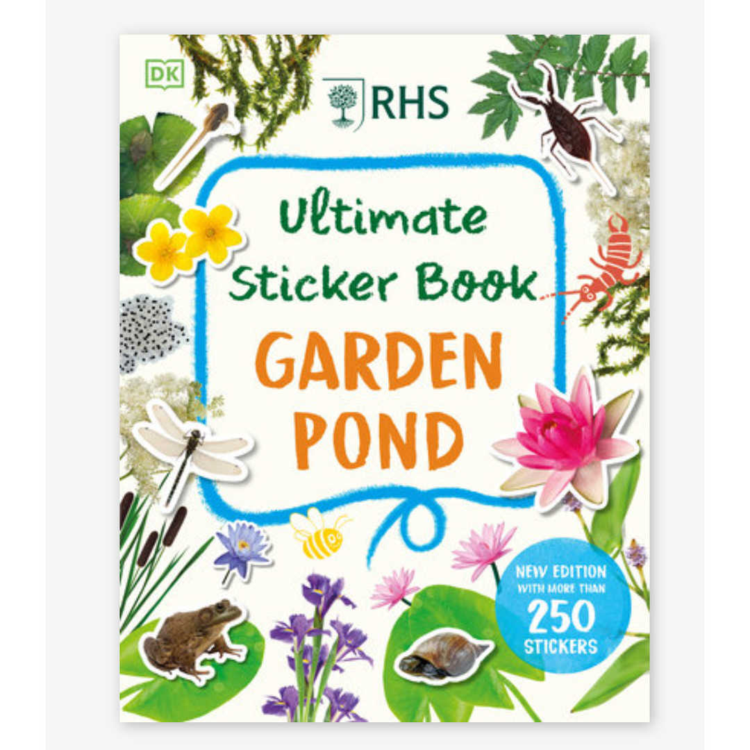 Ultimate Sticker Book: Garden Bugs or Garden Pond