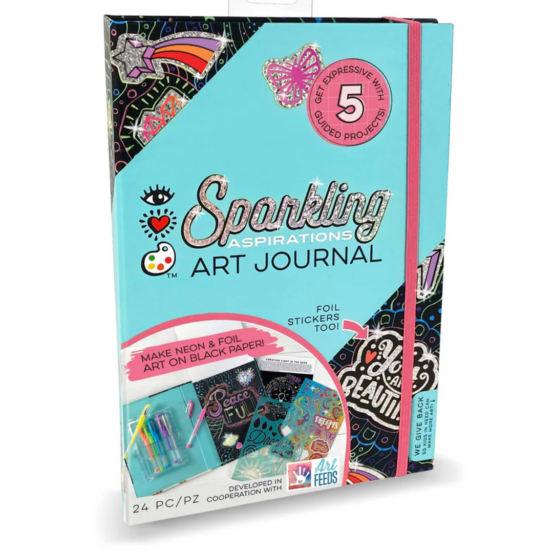 iHeartArt Therapeutic Art Journal Sparkling Aspirations