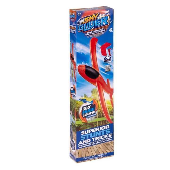 Stunt Flyer Sky Glider : Red or Blue