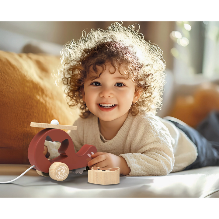 Pull Along Helicopter