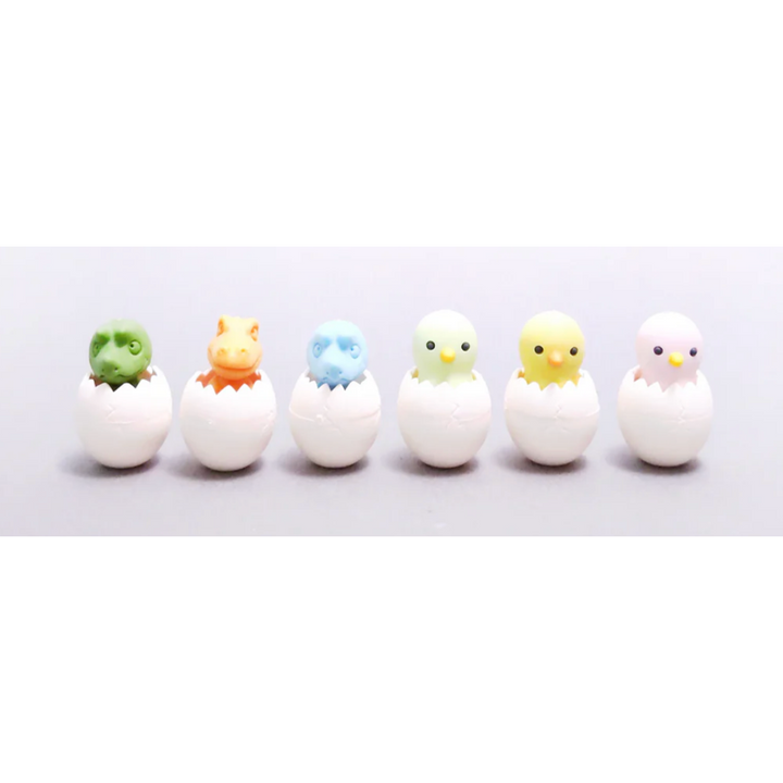 BCmini - Iwako Chicken and Dinosaur erasers-Assorted ( 1 per order)