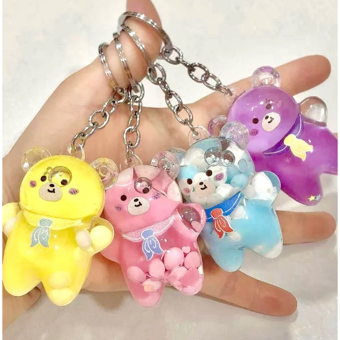 Floaty Key Chain - Bears - Assorted Colors