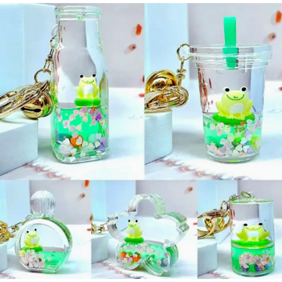 FROG BOBA FLOATY KEY CHARM- one per order