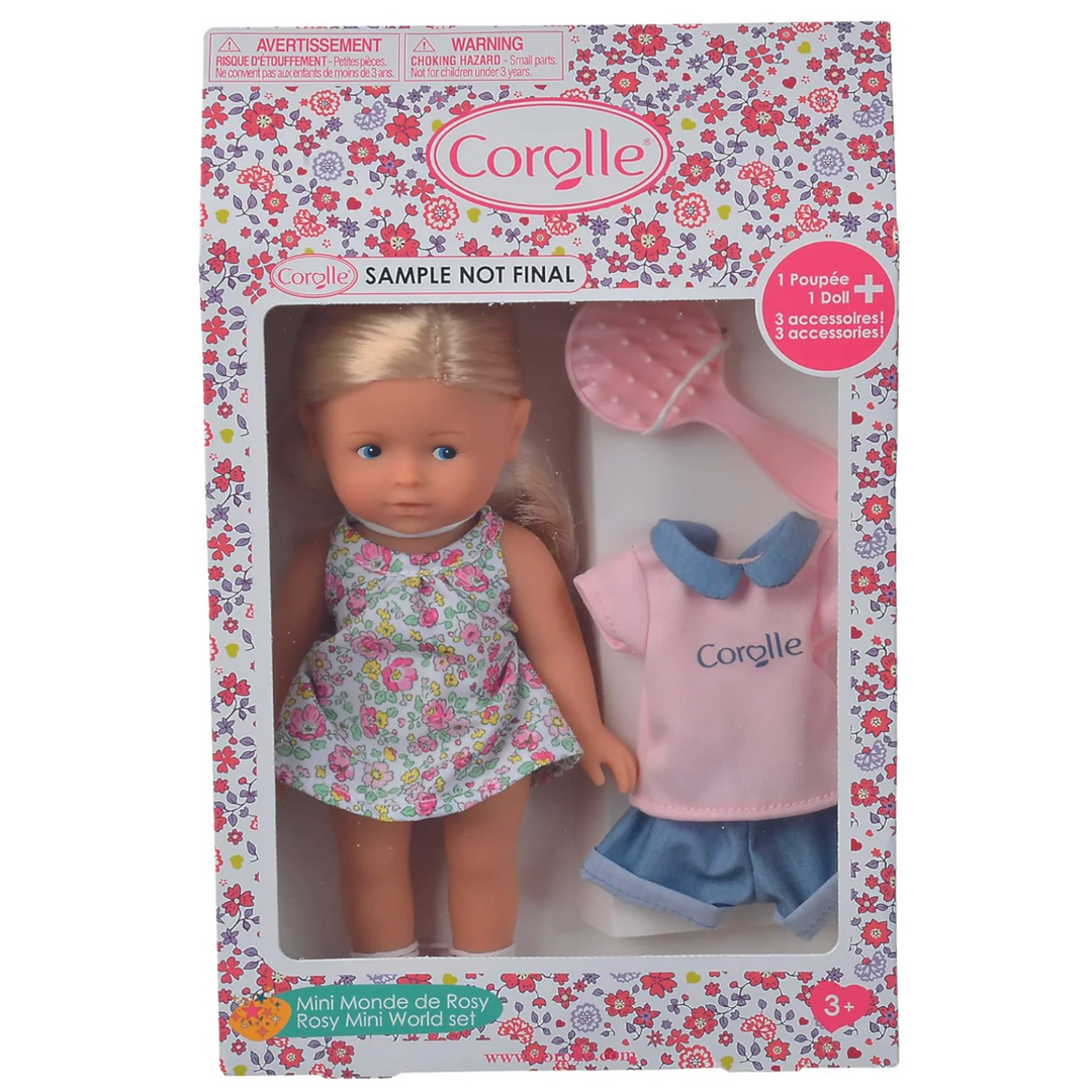 Mini Corolline Rosy Gift Set (8" tall)